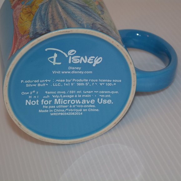 Disney Princess Coffee Mug Cup Large 20oz Blue - Picture 5 of 8